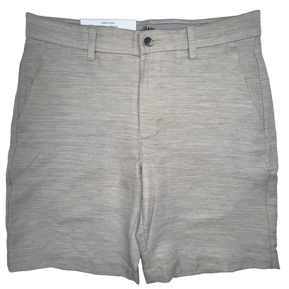 Callaway Mens Shorts Size 30 Tan 9" Opti Dri Golf Performance Stretch Wicking - Picture 1 of 7